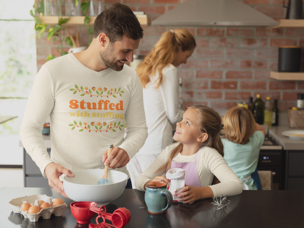 Stuffed with stuffing shirts for 2025 family reunion thanksgiving gathering 